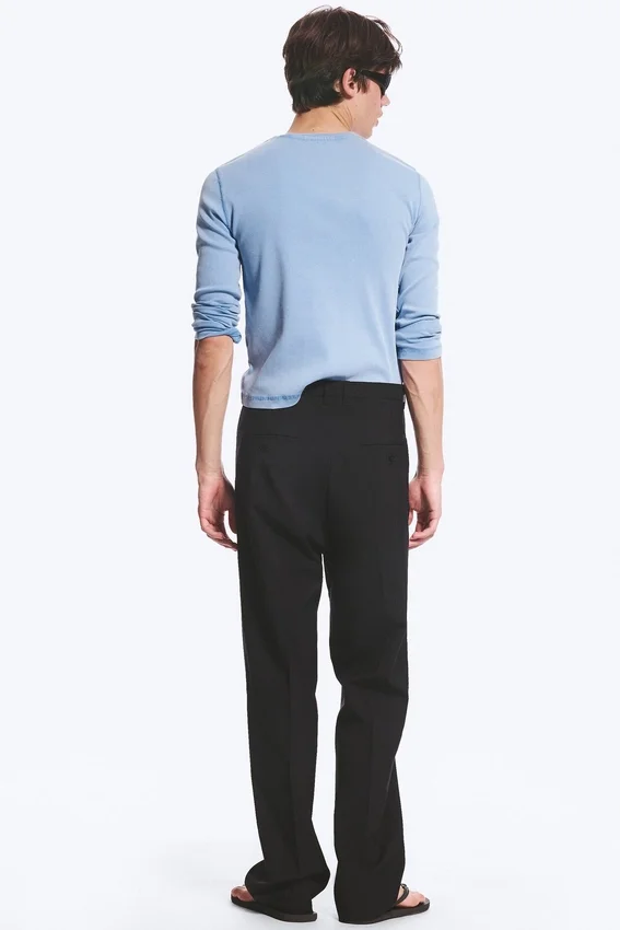 Alessi Relaxed Suit Trousers – Black Alessi Relaxed Suit Trousers – Black