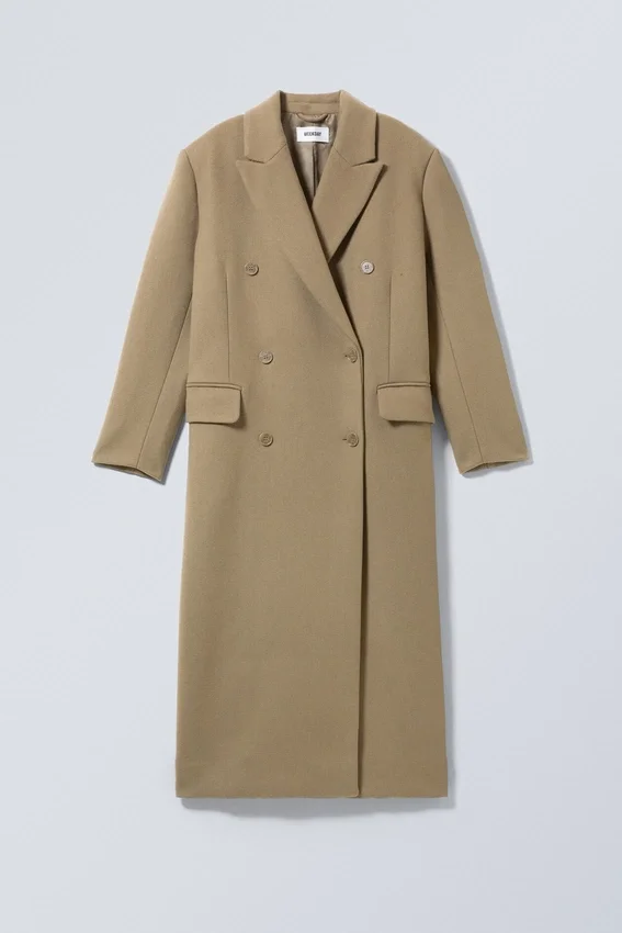 Alex Oversized Wool Blend Coat – Dusty Mole Alex Oversized Wool Blend Coat – Dusty Mole