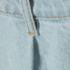 Amber High Waisted Circle Midi Denim Skirt – Sky Blue – Light Blue Amber High Waisted Circle Midi Denim Skirt – Sky Blue – Light Blue