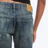 Ample Low Rise Loose Wide Jeans – Baltic Blue – Dark Blue Ample Low Rise Loose Wide Jeans – Baltic Blue – Dark Blue