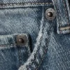Ample Low Rise Loose Wide Jeans – Blue One – Medium Blue Ample Low Rise Loose Wide Jeans – Blue One – Medium Blue