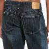 Ample Low Rise Loose Wide Jeans – Deep Sea Blue – Dark Blue Ample Low Rise Loose Wide Jeans – Deep Sea Blue – Dark Blue