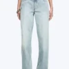Ample Low Rise Loose Wide Jeans – Dream Blue – Light Blue Ample Low Rise Loose Wide Jeans – Dream Blue – Light Blue