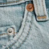 Ample Low Rise Loose Wide Jeans – Dream Blue – Light Blue Ample Low Rise Loose Wide Jeans – Dream Blue – Light Blue