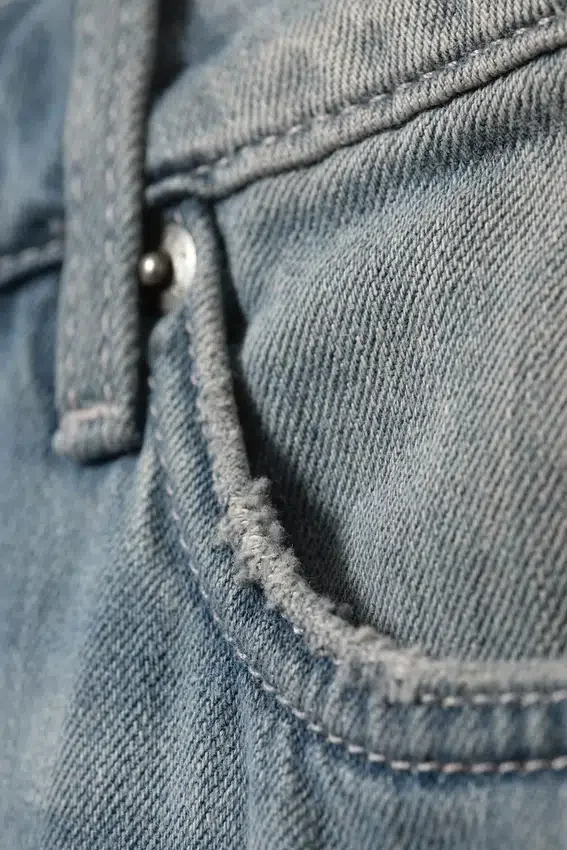 Ample Low Rise Loose Wide Jeans – Gloria Blue – Medium Blue Ample Low Rise Loose Wide Jeans – Gloria Blue – Medium Blue