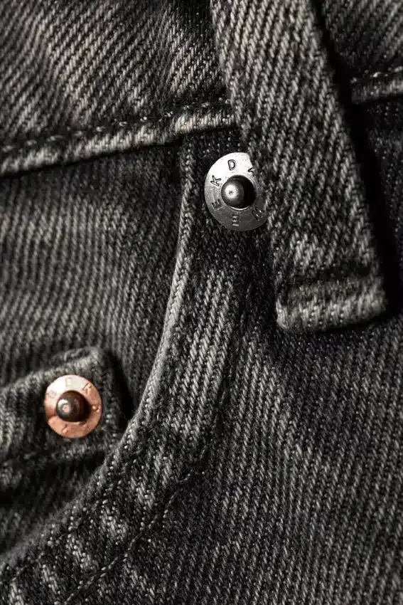 Ample Low Rise Loose Wide Jeans – Redondo Black – Black Ample Low Rise Loose Wide Jeans – Redondo Black – Black