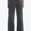 Ample Low Rise Loose Wide Jeans – Risso Black – Black Ample Low Rise Loose Wide Jeans – Risso Black – Black