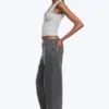 Ample Low Rise Loose Wide Jeans – Risso Black – Black Ample Low Rise Loose Wide Jeans – Risso Black – Black