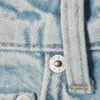 Ample Low Rise Loose Wide Jeans – Snow Blue – Light Blue Ample Low Rise Loose Wide Jeans – Snow Blue – Light Blue