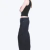 Ample Mid Rise Loose Wide Leg Jeans – Slub Rinse – Dark Blue Ample Mid Rise Loose Wide Leg Jeans – Slub Rinse – Dark Blue