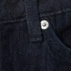 Ample Mid Rise Loose Wide Leg Jeans – Slub Rinse – Dark Blue Ample Mid Rise Loose Wide Leg Jeans – Slub Rinse – Dark Blue