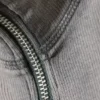 Anja Zip Turtleneck Longsleeve Top – Grey Spray Wash Anja Zip Turtleneck Longsleeve Top – Grey Spray Wash
