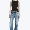 Annie Sleeveless Boat-Neck Top – Black Annie Sleeveless Boat-Neck Top – Black