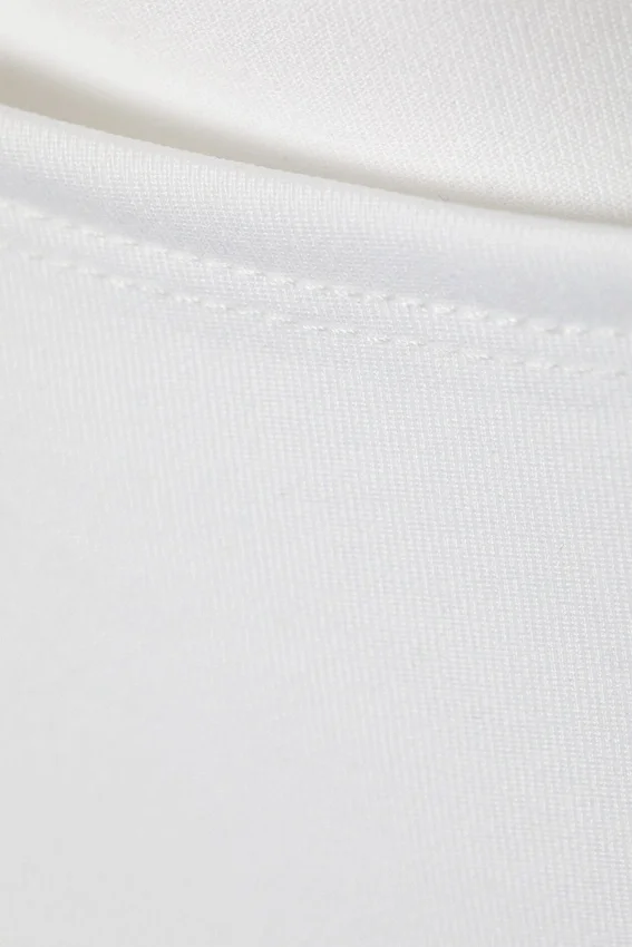 Annie Sleeveless Boat-Neck Top – White Annie Sleeveless Boat-Neck Top – White