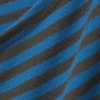 Annie Striped Sleeveless Boat-Neck Top – Blue & Dark Mole Stripes Annie Striped Sleeveless Boat-Neck Top – Blue & Dark Mole Stripes