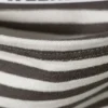 Annie Striped Sleeveless Boat-Neck Top – Grey & White Stripes Annie Striped Sleeveless Boat-Neck Top – Grey & White Stripes