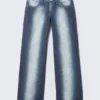 Anti Low Waist Regular Straight Jeans – Blue Spray | Cheap Monday Gb Anti Low Waist Regular Straight Jeans – Blue Spray | Cheap Monday Gb