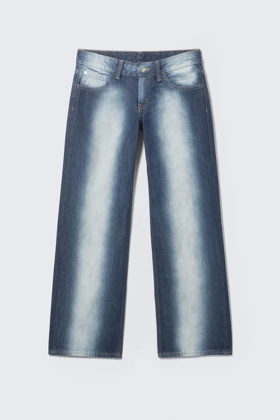 Anti Low Waist Regular Straight Jeans – Blue Spray | Cheap Monday Gb Anti Low Waist Regular Straight Jeans – Blue Spray | Cheap Monday Gb