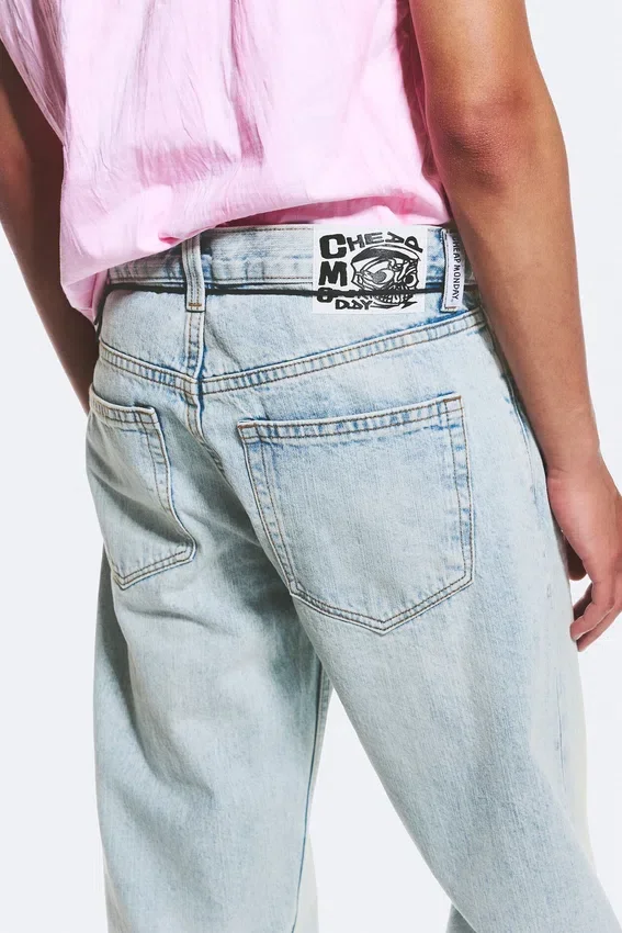 Anti Unisex Low Waist Regular Straight Jeans – Light Blue | Cheap Monday Gb Anti Unisex Low Waist Regular Straight Jeans – Light Blue | Cheap Monday Gb