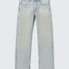 Anti Unisex Low Waist Regular Straight Jeans – Light Blue | Cheap Monday Gb Anti Unisex Low Waist Regular Straight Jeans – Light Blue | Cheap Monday Gb