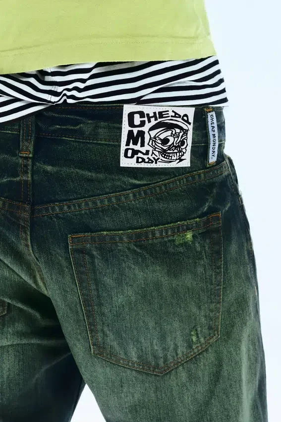 Anti Unisex Low Waist Regular Straight Jeans – Marine Green – Green | Cheap Monday Gb Anti Unisex Low Waist Regular Straight Jeans – Marine Green – Green | Cheap Monday Gb