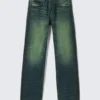 Anti Unisex Low Waist Regular Straight Jeans – Marine Green – Green | Cheap Monday Gb Anti Unisex Low Waist Regular Straight Jeans – Marine Green – Green | Cheap Monday Gb