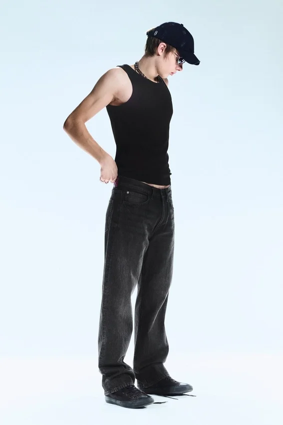 Anti Unisex Low Waist Regular Straight Jeans – Washed Black | Cheap Monday Gb Anti Unisex Low Waist Regular Straight Jeans – Washed Black | Cheap Monday Gb