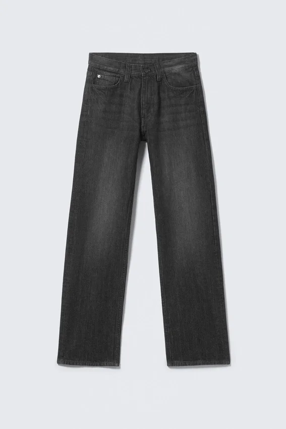 Anti Unisex Low Waist Regular Straight Jeans – Washed Black | Cheap Monday Gb Anti Unisex Low Waist Regular Straight Jeans – Washed Black | Cheap Monday Gb