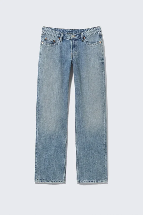 Arrow Low Rise Regular Straight Jeans – Blue Fade – Medium Blue Arrow Low Rise Regular Straight Jeans – Blue Fade – Medium Blue