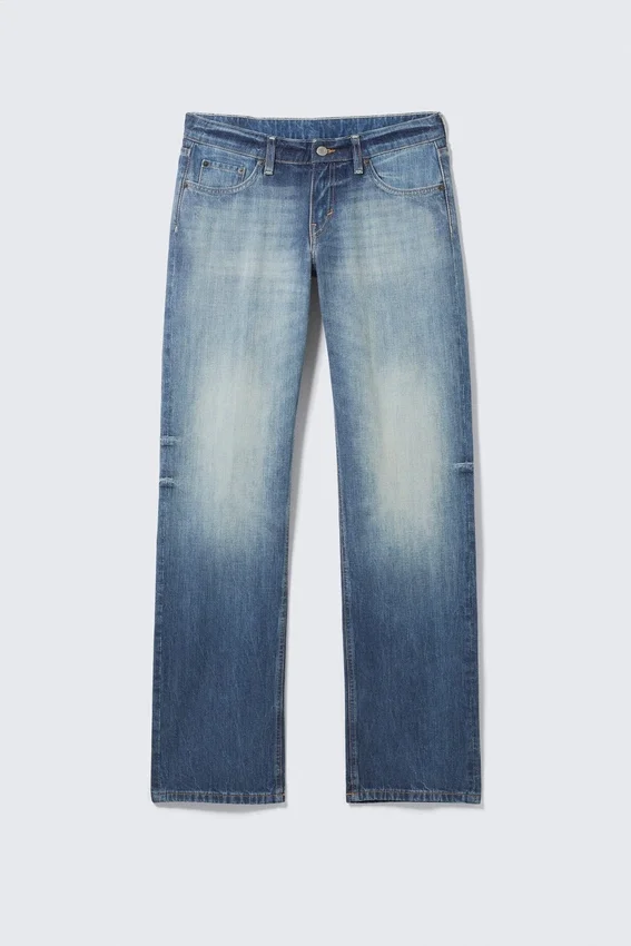 Arrow Low Rise Regular Straight Jeans – Board Blue – Medium Blue Arrow Low Rise Regular Straight Jeans – Board Blue – Medium Blue