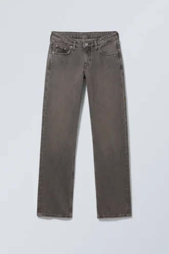 Arrow Low Rise Regular Straight Jeans – Clay Grey – Grey