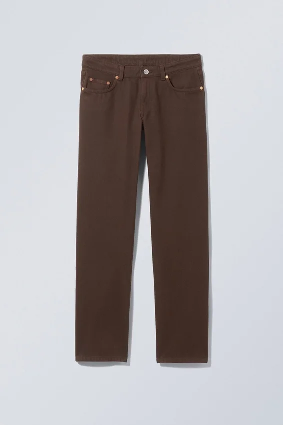 Arrow Low Rise Regular Straight Jeans – Cocoa Brown Arrow Low Rise Regular Straight Jeans – Cocoa Brown