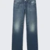 Arrow Low Rise Regular Straight Jeans – Mine Blue – Medium Blue