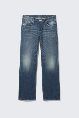 Arrow Low Rise Regular Straight Jeans – Mine Blue – Medium Blue Arrow Low Rise Regular Straight Jeans – Mine Blue – Medium Blue