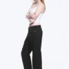 Arrow Low Rise Regular Straight Jeans – Tuned Black – Black