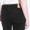 Arrow Low Rise Regular Straight Jeans – Tuned Black – Black