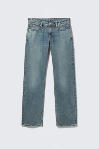 Arrow Low Rise Regular Straight Leg Jeans – Second Blue – Medium Blue