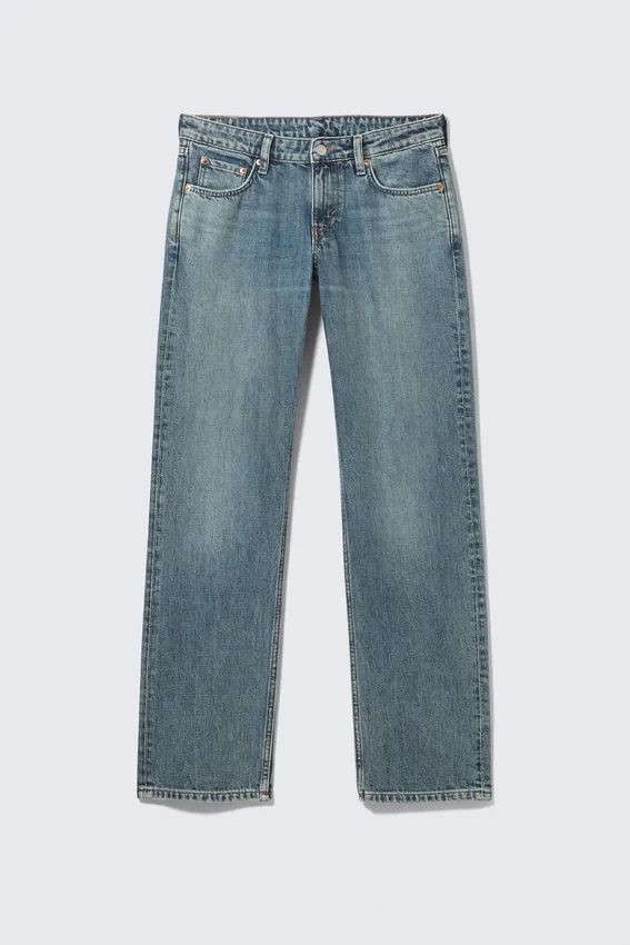 Arrow Low Rise Regular Straight Leg Jeans – Second Blue – Medium Blue Arrow Low Rise Regular Straight Leg Jeans – Second Blue – Medium Blue