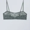 Ash Lace Semi Scooped Bra – Grey Lace Ash Lace Semi Scooped Bra – Grey Lace