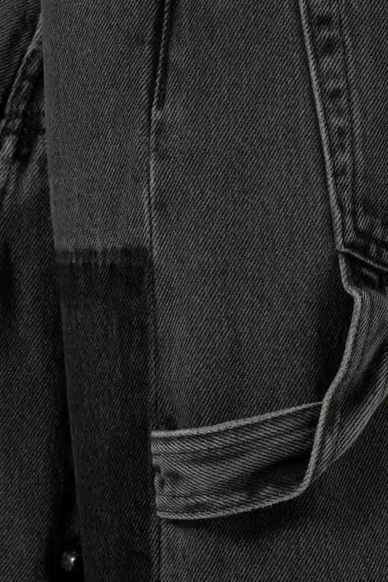 Astro Loose Baggy Carpenter Jeans – Eulogy Black – Black Astro Loose Baggy Carpenter Jeans – Eulogy Black – Black