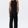 Astro Loose Terry Sweatpants – Black