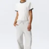Astro Loose Terry Sweatpants – Light Dusty Grey