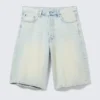 Astro Mid Rise Loose Baggy Denim Shorts – Citizen Blue – Light Blue Astro Mid Rise Loose Baggy Denim Shorts – Citizen Blue – Light Blue
