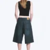 Astro Mid Rise Loose Baggy Denim Shorts – Lake Blue – Medium Blue Astro Mid Rise Loose Baggy Denim Shorts – Lake Blue – Medium Blue