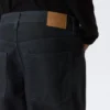 Astro Mid Rise Loose Baggy Leg Coated Jeans – Indigo Coating Astro Mid Rise Loose Baggy Leg Coated Jeans – Indigo Coating