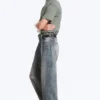 Astro Mid Rise Loose Baggy Unisex Jeans – Arizona Blue – Medium Blue Astro Mid Rise Loose Baggy Unisex Jeans – Arizona Blue – Medium Blue
