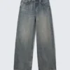 Astro Mid Rise Loose Baggy Unisex Jeans – Arizona Blue – Medium Blue Astro Mid Rise Loose Baggy Unisex Jeans – Arizona Blue – Medium Blue