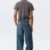 Astro Mid Rise Loose Baggy Unisex Jeans – Blue Hymn – Medium Blue Astro Mid Rise Loose Baggy Unisex Jeans – Blue Hymn – Medium Blue