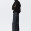 Astro Mid Rise Loose Baggy Unisex Jeans – Blue Rinse – Dark Blue Astro Mid Rise Loose Baggy Unisex Jeans – Blue Rinse – Dark Blue