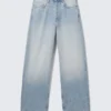 Astro Mid Rise Loose Baggy Unisex Jeans – Kimberley Blue – Light Blue Astro Mid Rise Loose Baggy Unisex Jeans – Kimberley Blue – Light Blue